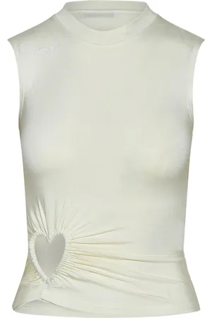 AMBUSH Mujer, Camisetas, Blanco, Talla: L
