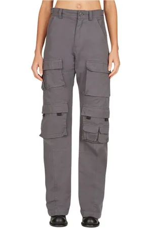MARTINE ROSE Mujer, Pantalones, Gris, Talla: S