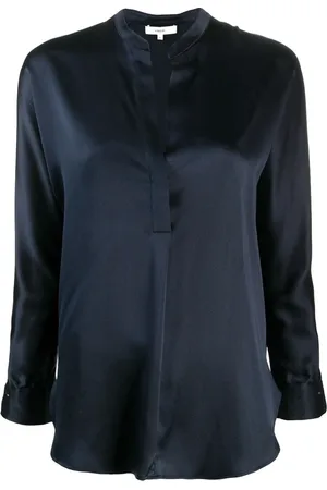 Vince Mujer, Blusas y Camisas, Azul, Talla: L