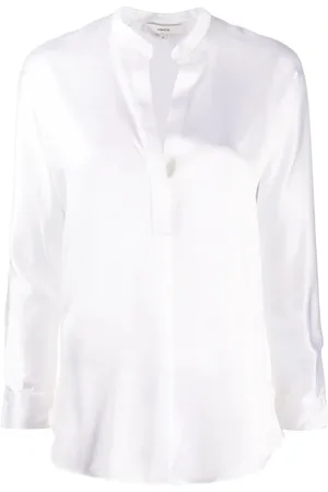 Vince Mujer, Blusas y Camisas, Blanco, Talla: L