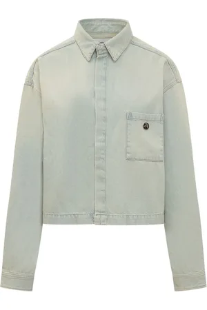 AMBUSH Mujer, Blusas y Camisas, Azul, Talla: XS