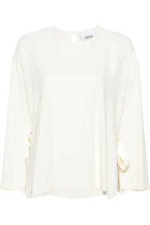 ERIKA CAVALLINI Mujer, Blusas y Camisas, Blanco, Talla: L