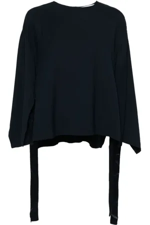 ERIKA CAVALLINI Mujer, Blusas y Camisas, Azul, Talla: 2XS