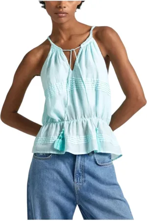 Pepe Jeans Mujer, Camisetas, Azul, Talla: M