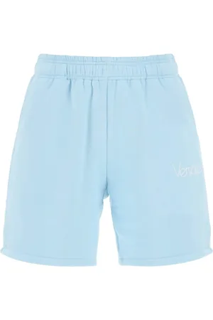VERSACE Mujer, Pantalones cortos, Azul, Talla: S