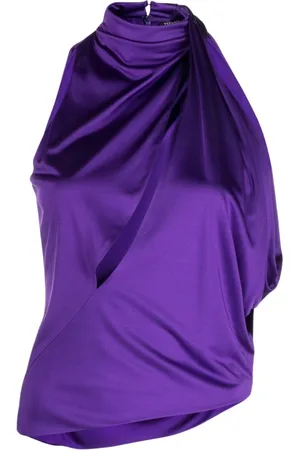 VERSACE Mujer, Camisetas, Púrpura, Talla: S