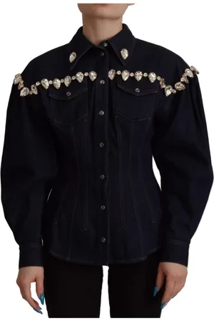 Dolce & Gabbana Mujer, Chaquetas, Azul, Talla: L
