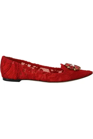 Dolce & Gabbana Mujer, Zapatos, Rojo, Talla: 37 EU