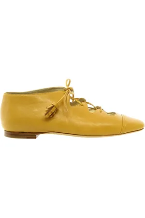 Inès de la Fressange Mujer, Zapatos, Amarillo, Talla: 40 EU