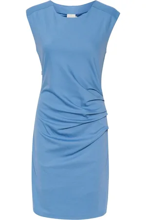 Kaffe Mujer, Vestidos, Azul, Talla: 2XL