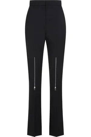 Alexander McQueen Mujer, Pantalones, Negro, Talla: S