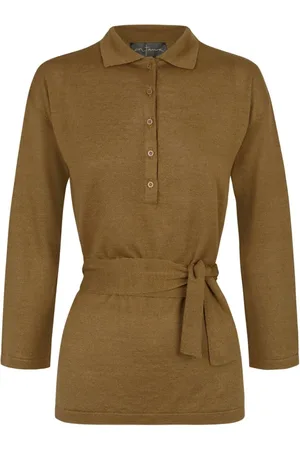 Cortana Mujer, Jerseys, Marrón, Talla: L