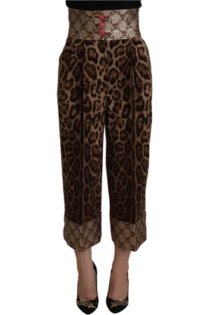 Dolce & Gabbana Mujer, Pantalones, Marrón, Talla: 2XS