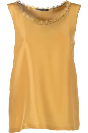 Alberta Ferretti Mujer, Camisetas, Marrón, Talla: S