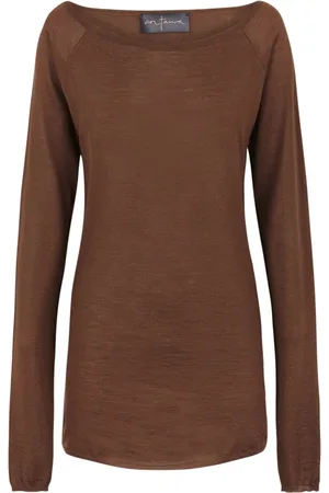 Cortana Mujer, Jerseys, Marrón, Talla: L