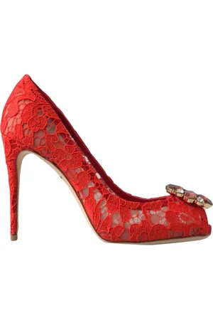 Dolce & Gabbana Mujer, Zapatos, Rojo, Talla: 35 EU