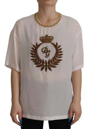 Dolce & Gabbana Mujer, Camisetas, Blanco, Talla: 2XS