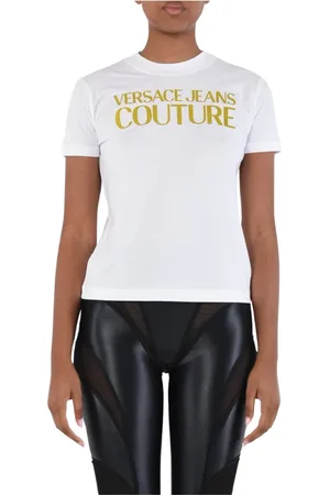 VERSACE Mujer, Camisetas, Blanco, Talla: XS