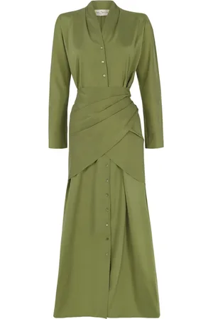Cortana Mujer, Vestidos, Verde, Talla: S