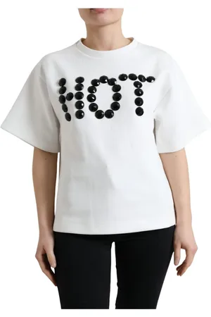 Dolce & Gabbana Mujer, Camisetas, Blanco, Talla: 2XS