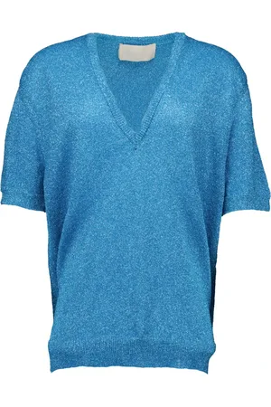 CIRCUS HOTEL Mujer, Camisetas, Azul, Talla: L