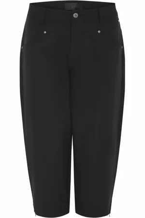 C.ro Mujer, Pantalones, Negro, Talla: XL