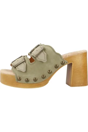 MTNG Mujer, Zapatos, Verde, Talla: 40 EU