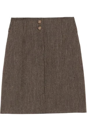 Inès de la Fressange Mujer, Faldas, Marrón, Talla: S
