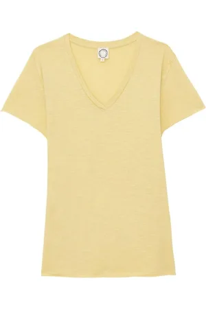 Inès de la Fressange Mujer, Camisetas, Amarillo, Talla: S