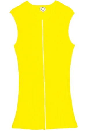 Inès de la Fressange Mujer, Camisetas, Amarillo, Talla: L