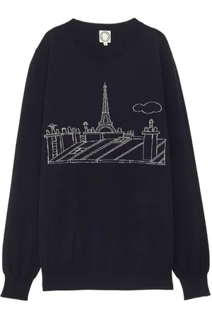 Inès de la Fressange Mujer, Jerseys, Azul, Talla: S