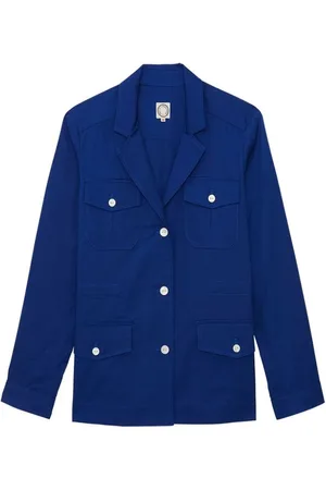 Inès de la Fressange Mujer, Chaquetas, Azul, Talla: L