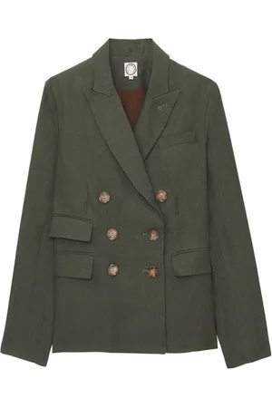 Inès de la Fressange Mujer, Chaquetas, Verde, Talla: M
