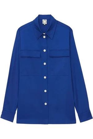 Inès de la Fressange Mujer, Blusas y Camisas, Azul, Talla: XL