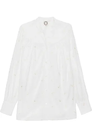 Inès de la Fressange Mujer, Blusas y Camisas, Blanco, Talla: L