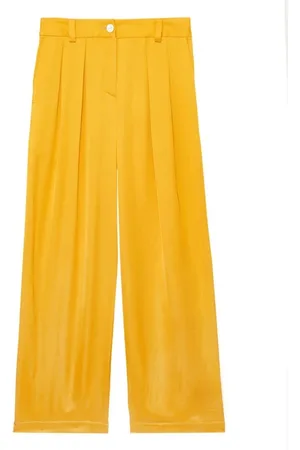 Inès de la Fressange Mujer, Pantalones, Amarillo, Talla: 2XS