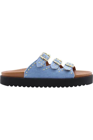 DWRS Mujer, Zapatos, Azul, Talla: 37 EU