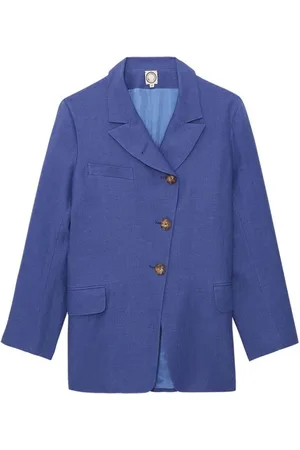 Inès de la Fressange Mujer, Chaquetas, Azul, Talla: 2XS
