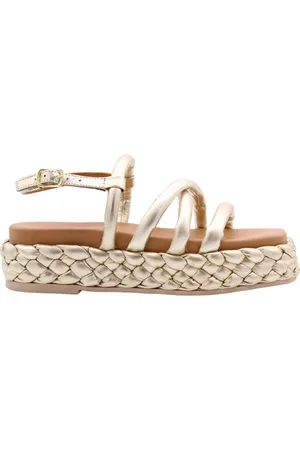 DWRS Mujer, Zapatos, Amarillo, Talla: 40 EU