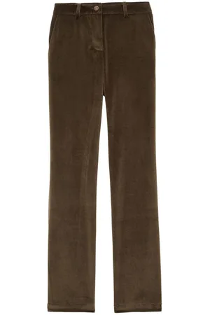 Inès de la Fressange Mujer, Pantalones, Verde, Talla: M