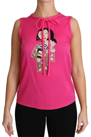 Dolce & Gabbana Mujer, Camisetas, Rosa, Talla: 2XS