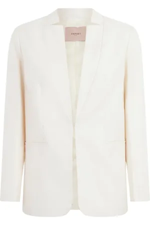 Twin-Set Mujer, Chaquetas, Blanco, Talla: L