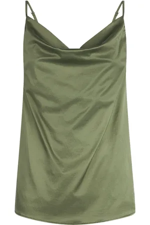 JIJIL Mujer, Camisetas, Verde, Talla: 2XS