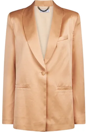 JIJIL Mujer, Chaquetas, Marrón, Talla: S