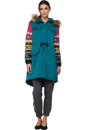Twin-Set Mujer, Chaquetas, Azul, Talla: S