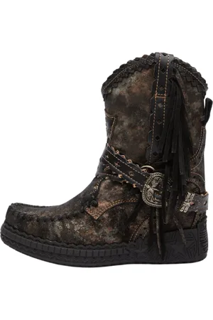 EL VAQUERO Mujer, Zapatos, Marrón, Talla: 36 EU