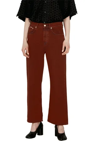 Eytys Mujer, Vaqueros, Rojo, Talla: W26