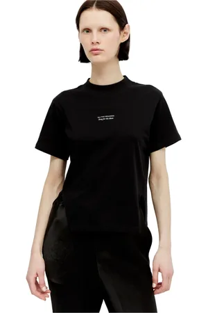 SONG FOR THE MUTE Mujer, Camisetas, Negro, Talla: M