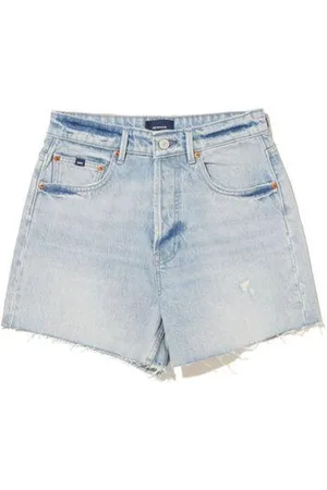 Denham Mujer, Pantalones cortos, Azul, Talla: W26