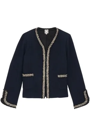 Inès de la Fressange Mujer, Chaquetas, Azul, Talla: L